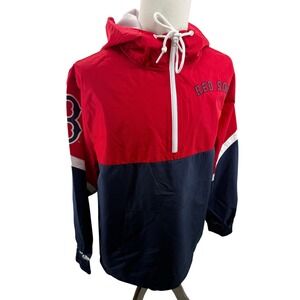 Mitchell & Ness Boston Red Sox Cooperstown Windbreaker Jacket Large NEW
